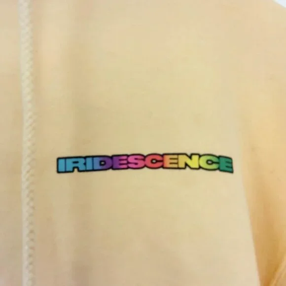 Brockhampton Iridescence Couch Yellow Hoodie Sweatshirt Medium - Picture 3 of 9